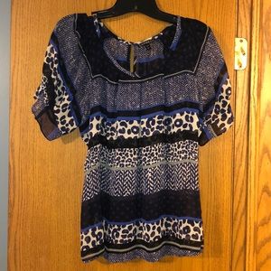 Express - animal print dress shirt